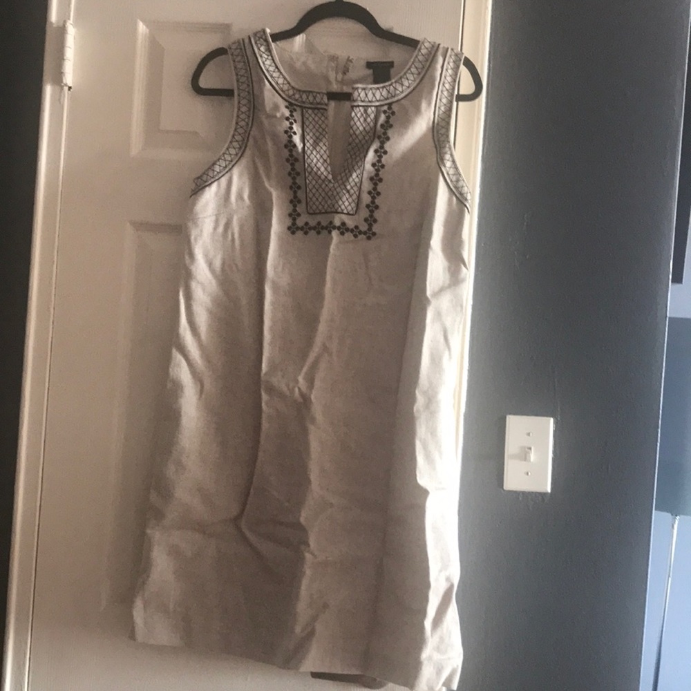 Ann Taylor linen A line dress